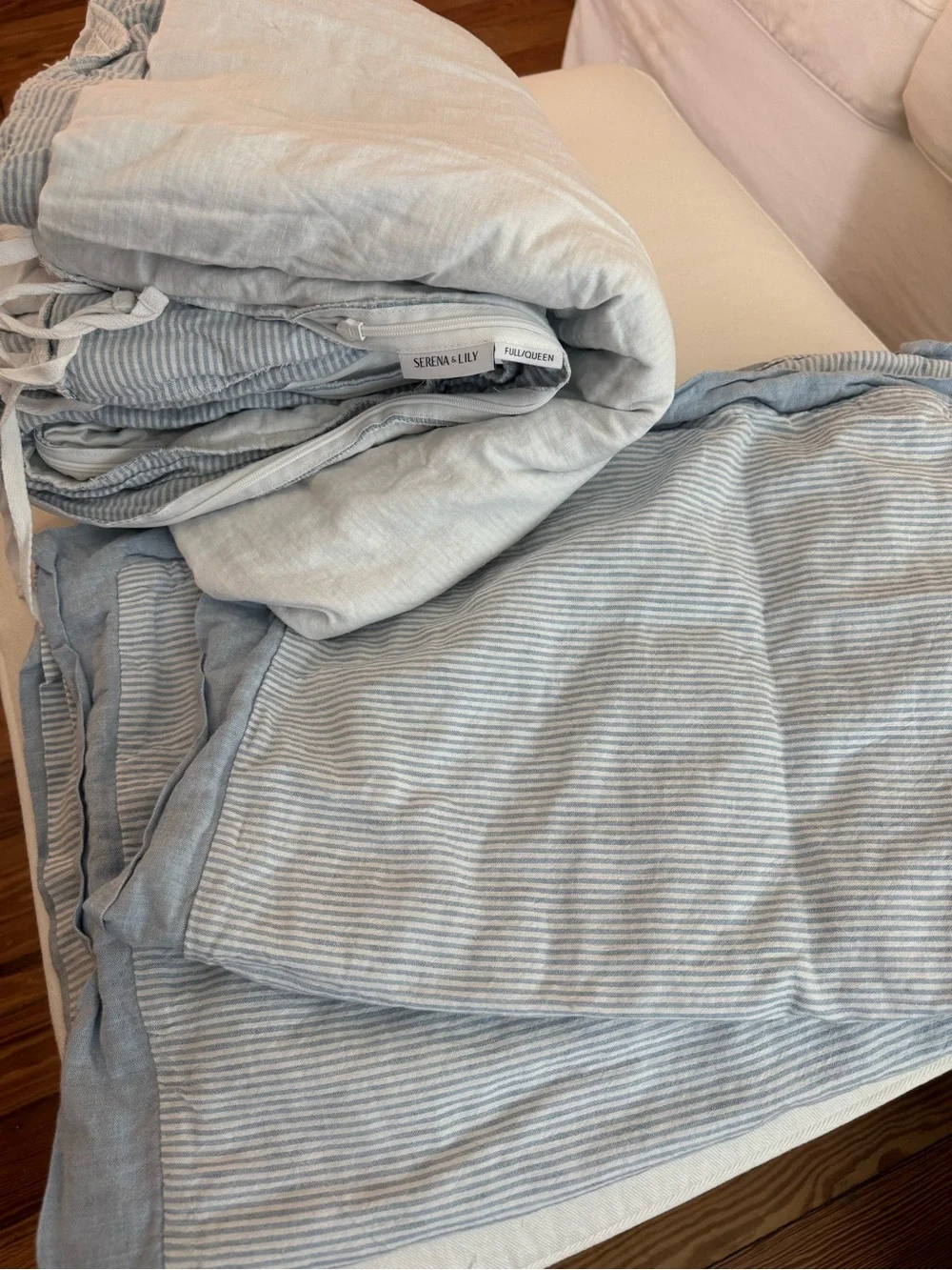 Serena & Lily Sweetwater Duvet & Shams